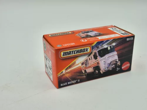 Blaze Buster II - пожарна кола - пожарна - 03/125 - Matchbox - 1:64