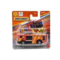   Scania XT Fire Truck - пожарна кола - пожарна - 58/125 - блистер - Matchbox - 1:64