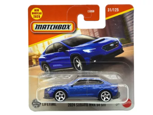Subaru WRX S4 STI (2024) - 31/125 - блистер - Matchbox - 1:64