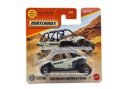Polaris RZR PRO R 4 Sport (2025) - 105/125 - блистер - Matchbox - 1:64