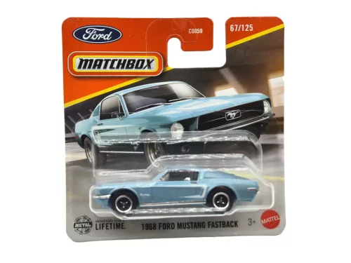 Ford Mustang Fastback (1968) - 67/125 - блистер - Matchbox - 1:64