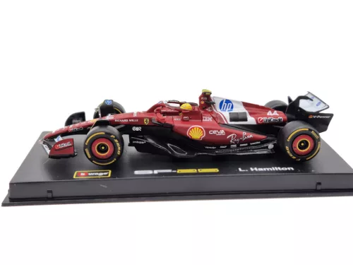 Ferrari SF-25 Team Scuderia F1 #44 (2025) - Lewis Hamilton - С ПИЛОТ - Bburago - 1:43