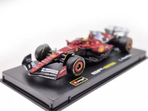 Ferrari SF-25 Team Scuderia F1 #44 (2025) - Lewis Hamilton - С ПИЛОТ - Bburago - 1:43