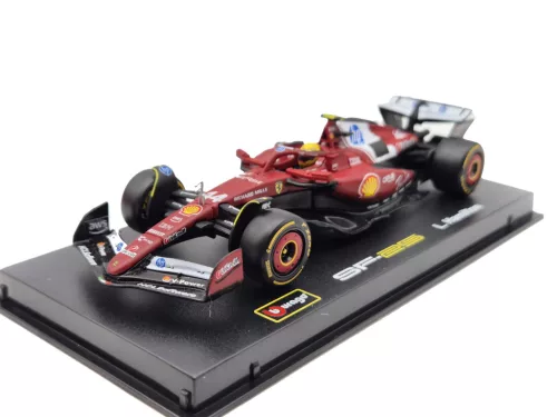 Ferrari SF-25 Team Scuderia F1 #44 (2025) - Lewis Hamilton - С ПИЛОТ - Bburago - 1:43