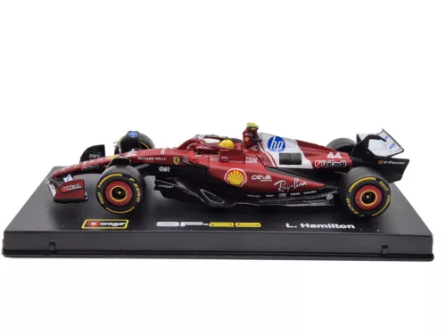 Ferrari SF-25 Team Scuderia F1 #44 (2025) - Lewis Hamilton - С ПИЛОТ - Bburago - 1:43