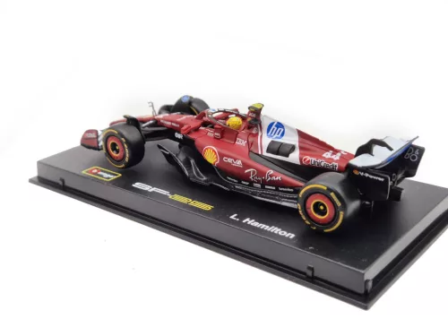 Ferrari SF-25 Team Scuderia F1 #44 (2025) - Lewis Hamilton - С ПИЛОТ - Bburago - 1:43