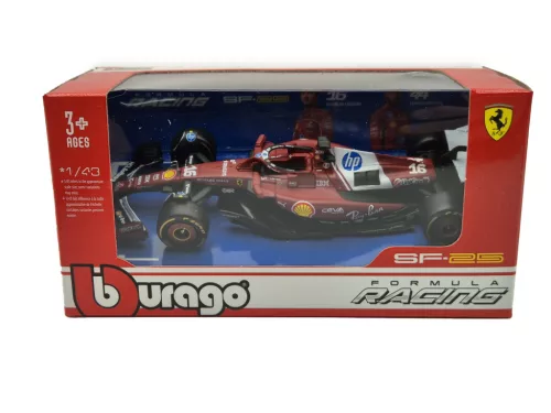 Ferrari SF-25 Team Scuderia F1 #16 (2025) - Charles Leclerc - Bburago - 1:43