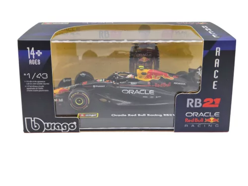 Red Bull RB21 F1 #22 (2025) - Yuki Tsunoda - С ПИЛОТ - Bburago - 1:43