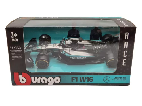 Mercedes GP W16 F1 #63 (2025) - George Russell - Bburago - 1:43