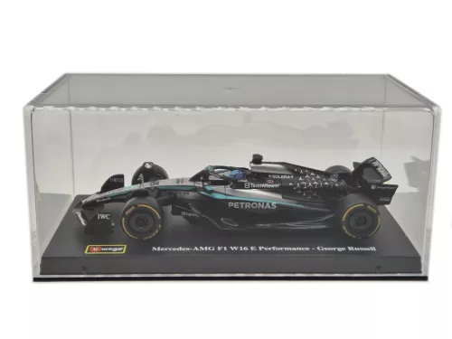 Mercedes GP W16 F1 #63 (2025) - George Russel - С ПИЛОТ - Bburago - 1:43