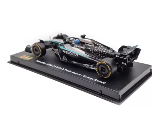 Mercedes GP W16 F1 #63 (2025) - George Russel - С ПИЛОТ - Bburago - 1:43