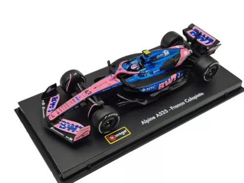 Alpine A525 F1 #43 (2025) - Franco Colapinto - С ПИЛОТ - Bburago - 1:43