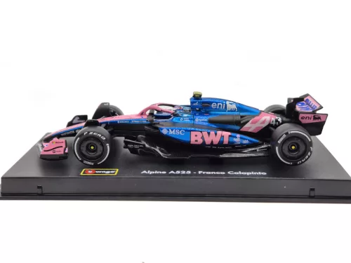 Alpine A525 F1 #43 (2025) - Franco Colapinto - С ПИЛОТ - Bburago - 1:43