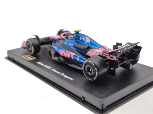 Alpine A525 F1 #43 (2025) - Franco Colapinto - С ПИЛОТ - Bburago - 1:43