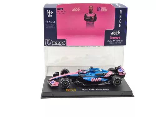 Alpine A525 F1 #10 (2025) - Pierre Gasly - С ПИЛОТ - Bburago - 1:43