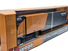 McLaren камион комплект - Mercedes Actros 2 Gigaspace - MCL38 F1 #4 - Lando Norris състезателен автомобил - Bburago - 1:43