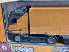 McLaren камион комплект - Mercedes Actros 2 Gigaspace - MCL38 F1 #4 - Lando Norris състезателен автомобил - Bburago - 1:43