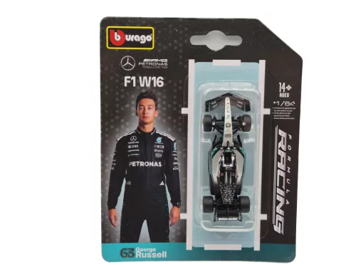 Mercedes GP W16 F1 #63 (2025) - George Russel - Bburago - 1:64