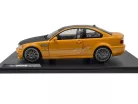 BMW E46 M3 coupe (2000) - оранжев / черен - Solido - 1:18