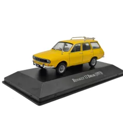   Renault R12 Break SW / Dacia (1973) - жълт - Edicola - 1:43