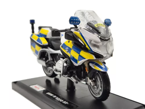 BMW R1200RT police UK - Английски полицейски мотор - Maisto - 1:18