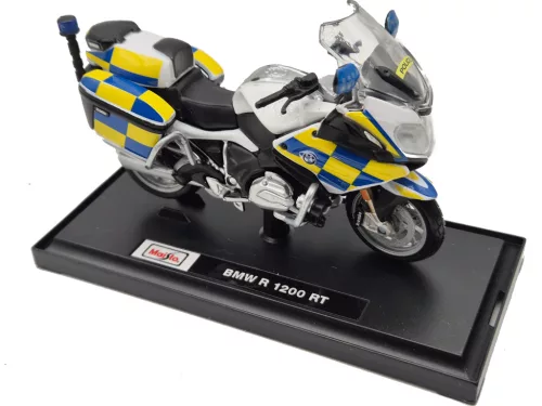 BMW R1200RT police UK - Английски полицейски мотор - Maisto - 1:18