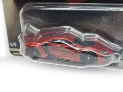 Hot Wheels Premium Fast and Furious - Fast & Furious 4/5 - W Motors Lykan Hypersport - Hot Wheels - 1:64