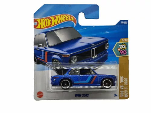 Hot Wheels BMW 2002 - '70s vs. '90s 5/10 - 77/250 - синьо - Hot Wheels - 1:64