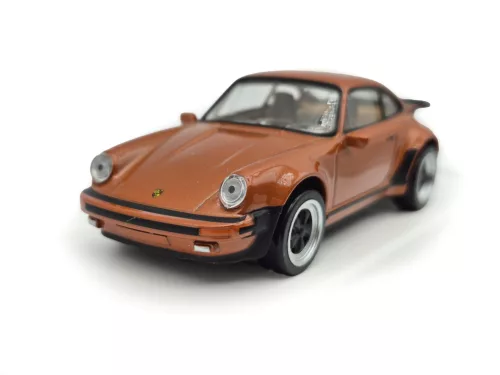 Porsche 911 930 Turbo Coupe (1978) - меднокрасен - Norev - 1:43