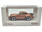Porsche 911 930 Turbo Coupe (1978) - меднокрасен - Norev - 1:43