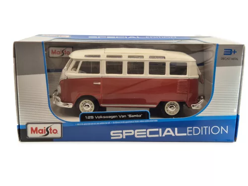 Volkswagen VW T1 Samba Minibus (1962) - Maisto - 1:25