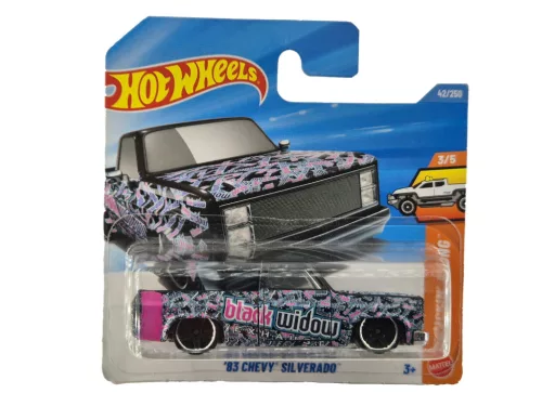 Hot Wheels '83 Chevy Silverado - Truckin' Along 3/5 - 42/250 - Hot Wheels - 1:64
