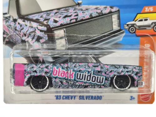 Hot Wheels '83 Chevy Silverado - Truckin' Along 3/5 - 42/250 - Hot Wheels - 1:64