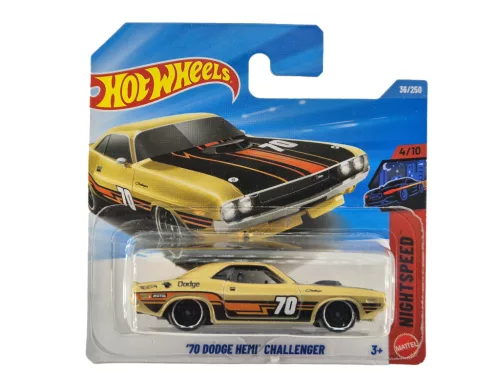 Hot Wheels '70 Dodge Hemi Challenger - Nightspeed 4/10 - 36/250 - Hot Wheels - 1:64