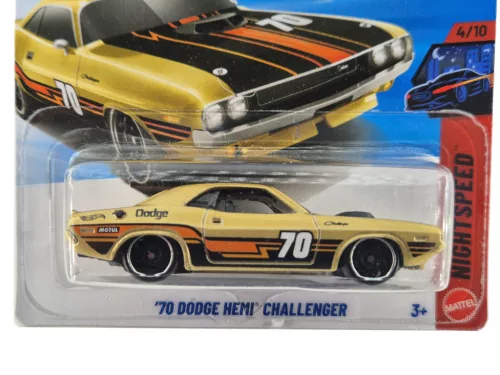 Hot Wheels '70 Dodge Hemi Challenger - Nightspeed 4/10 - 36/250 - Hot Wheels - 1:64