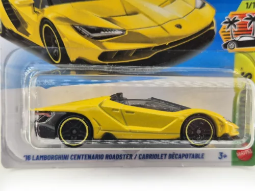Hot Wheels '16 Lamborghini Centenario Roadster - Exoticars 1/10 - 2/250 - Hot Wheels - 1:64