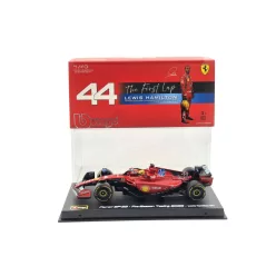   Ferrari SF-23 Team Scuderia F1 #44 (2023) - Fiorano - the first lap - Lewis Hamilton - С ПИЛОТ - Bburago - 1:43