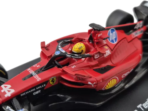 Ferrari SF-23 Team Scuderia F1 #44 (2023) - Fiorano - the first lap - Lewis Hamilton - С ПИЛОТ - Bburago - 1:43