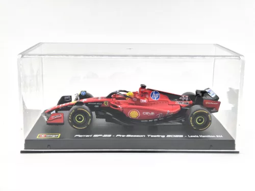 Ferrari SF-23 Team Scuderia F1 #44 (2023) - Fiorano - the first lap - Lewis Hamilton - С ПИЛОТ - Bburago - 1:43