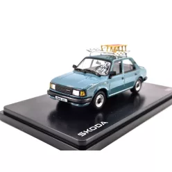   Skoda 120L (1984) - с багажник на покрива и шейна - тюркоазен - Abrex - 1:43