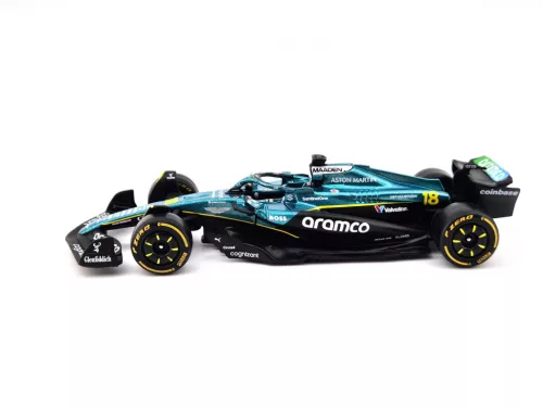 Aston Martin AMR25 F1 #18 (2025) - Lance Stroll - Bburago - 1:43