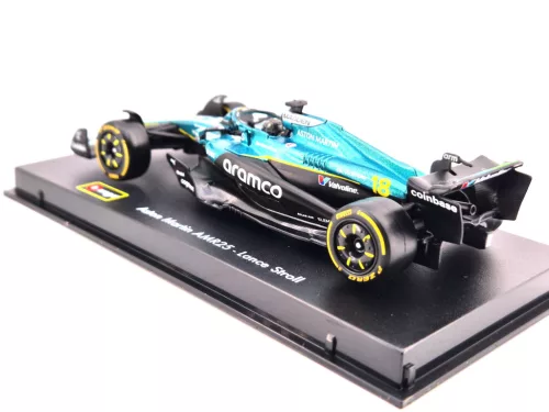 Aston Martin AMR25 F1 #18 (2025) - Lance Stroll - С ПИЛОТ - Bburago - 1:43