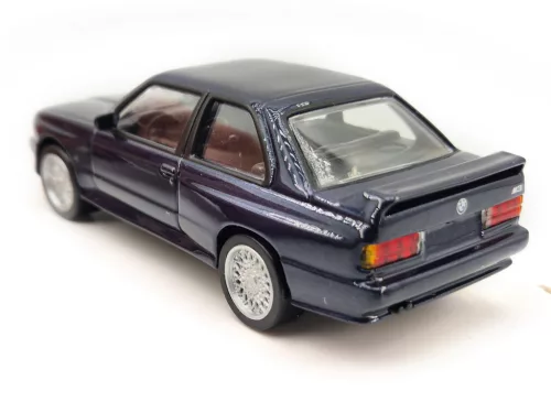 BMW E30 M3 (1986) - синьо - Norev - 1:43