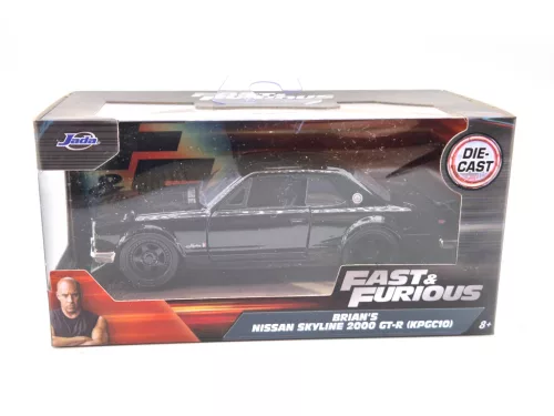 Nissan Skyline 2000 GT-R (1973) - Fast&Furious - Fast & Furious - Brian's Skyline - Jada - 1:32