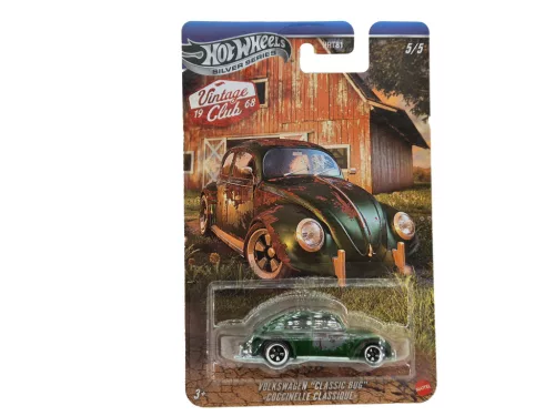 Hot Wheels Silver Series Vintage Club - Volkswagen VW "Classic Bug" - Бръмбар - Hot Wheels - 1:64