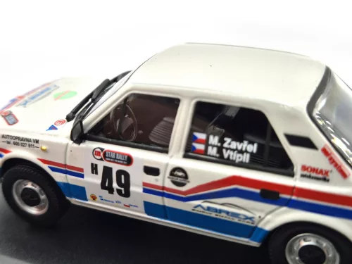 Skoda 120L (1984) - Barum Rally Zlín Historic 2021 #49 - Zavřel - Vtípil - Abrex - 1:43