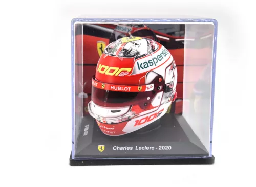 Каска - Charles Leclerc (2020) - Ferrari 1000th GP - Toscana GP - Edicola - 1:5