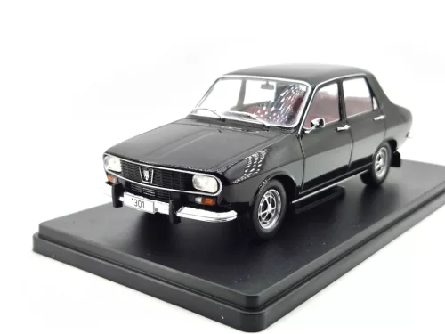 Dacia 1300 - Renault R12 (1969) - черен - Whitebox - 1:24