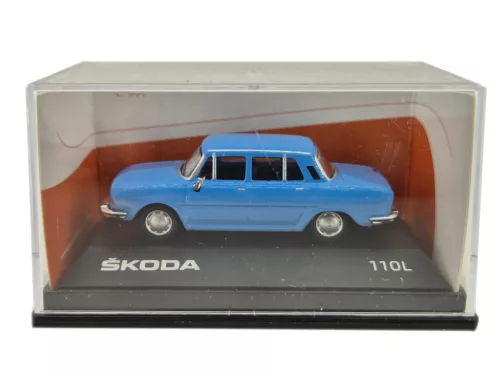 Skoda 110L (1973) - светлосин - Abrex - 1:72