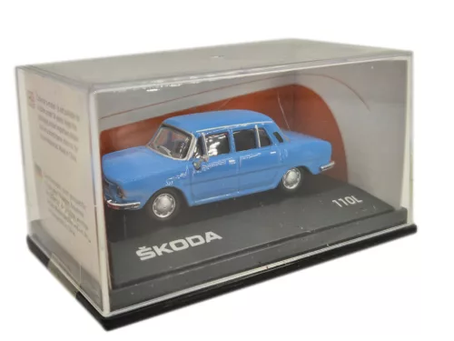 Skoda 110L (1973) - светлосин - Abrex - 1:72